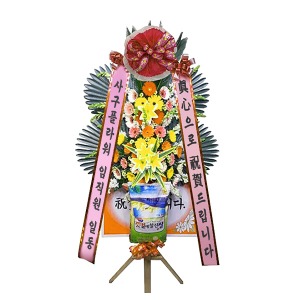 축하 쌀화환 10kg / 결혼 화환 개업 전국꽃배달 당일